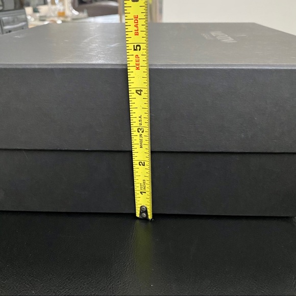 AUTH VALENTINO GARAVANI BLACK SHOE BOX - Picture 10 of 12